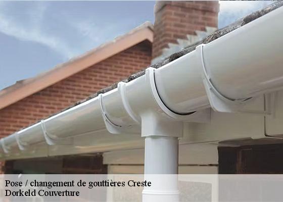 Pose / changement de gouttières  creste-63320 Dorkeld Couverture