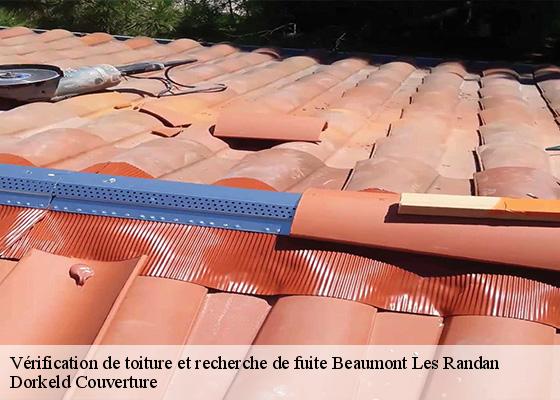 Vérification de toiture et recherche de fuite  beaumont-les-randan-63310 Dorkeld Couverture