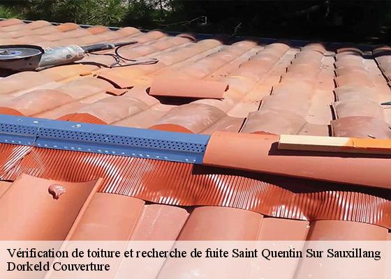 Vérification de toiture et recherche de fuite  saint-quentin-sur-sauxillang-63490 Dorkeld Couverture